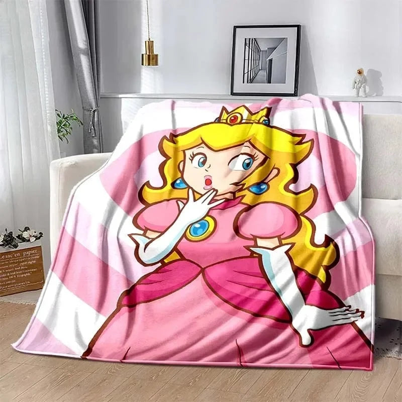 Plaid Rose Mario - Princesse Peach