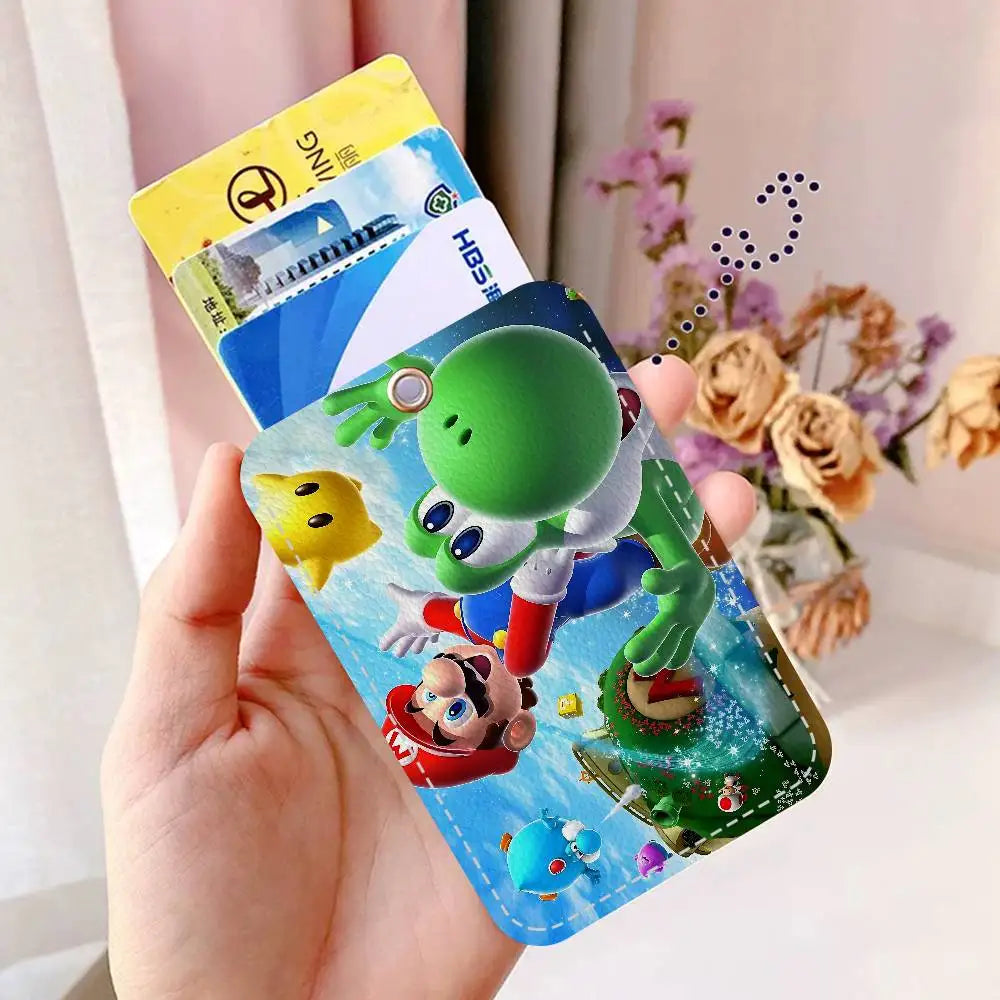 Porte-Cartes Mario Galaxy - Yoshi, Mario et le Luma