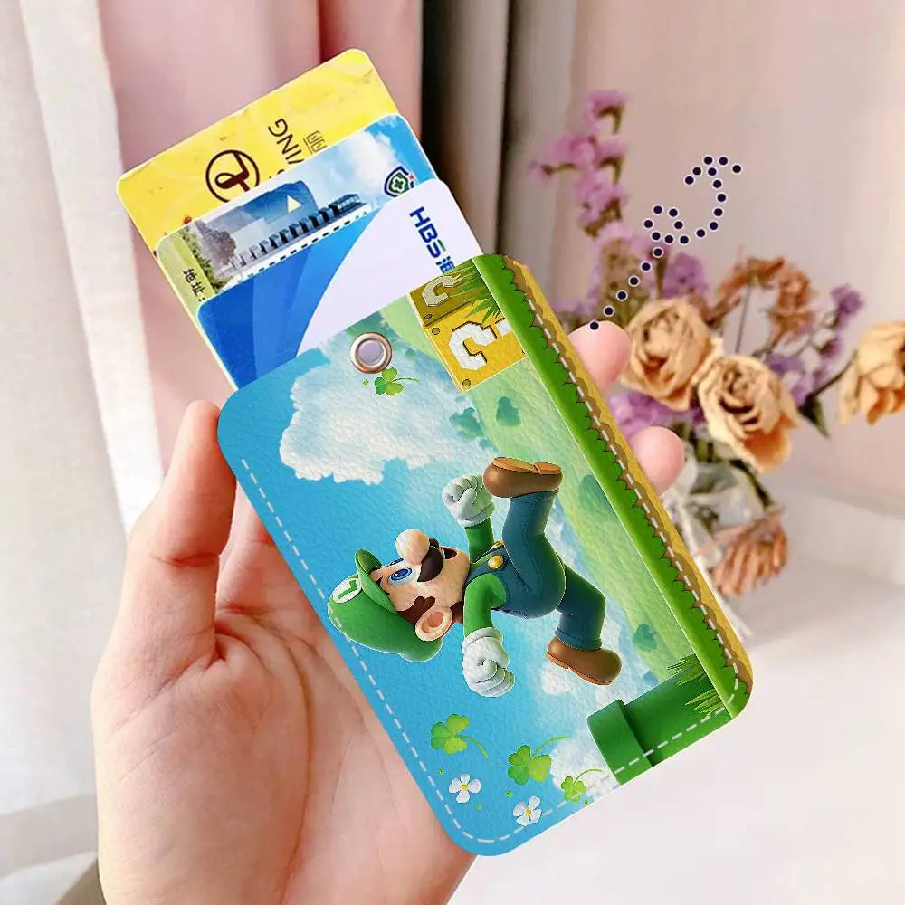 Porte-Cartes Mario - Luigi et le Tuyau Vert