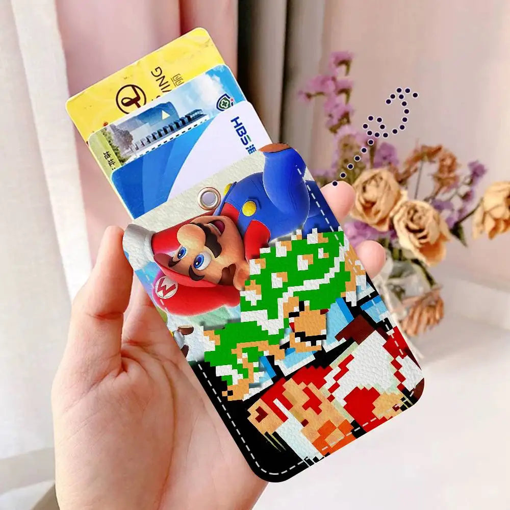 Porte-Cartes Mario - Mario 3D sur Décor 8 Bits