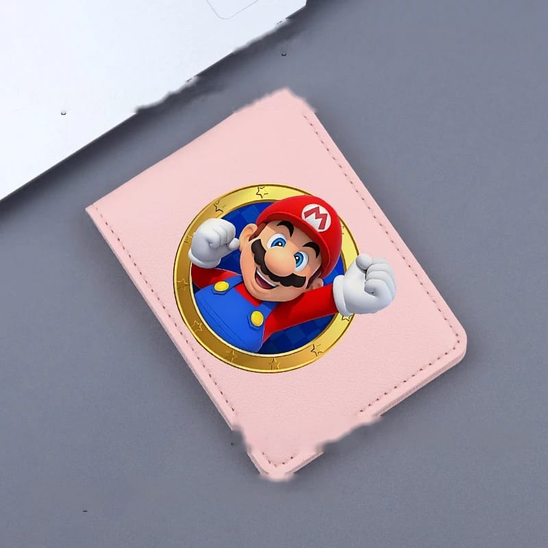Porte-Cartes Mario - Médaillon Doré
