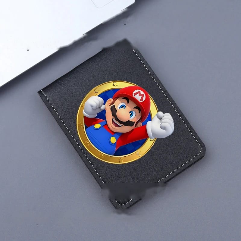 Porte-Cartes Mario - Médaillon Doré