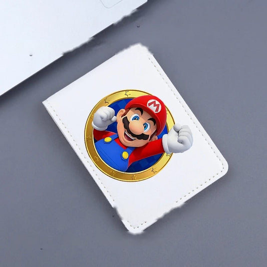 Porte-Cartes Mario - Médaillon Doré