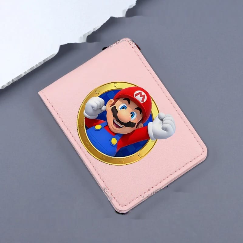 Porte-Cartes Mario - Médaillon Doré