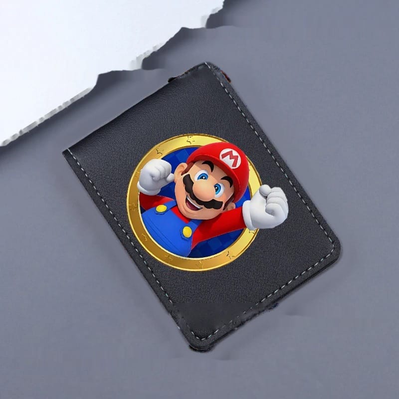 Porte-Cartes Mario - Médaillon Doré