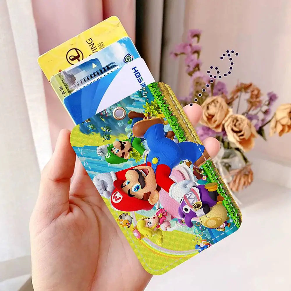 Porte-Cartes Mario Odyssey - Mario, Cappy et Bowser