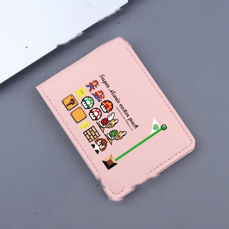 Porte-Cartes Mario - Pixel Art Rétro
