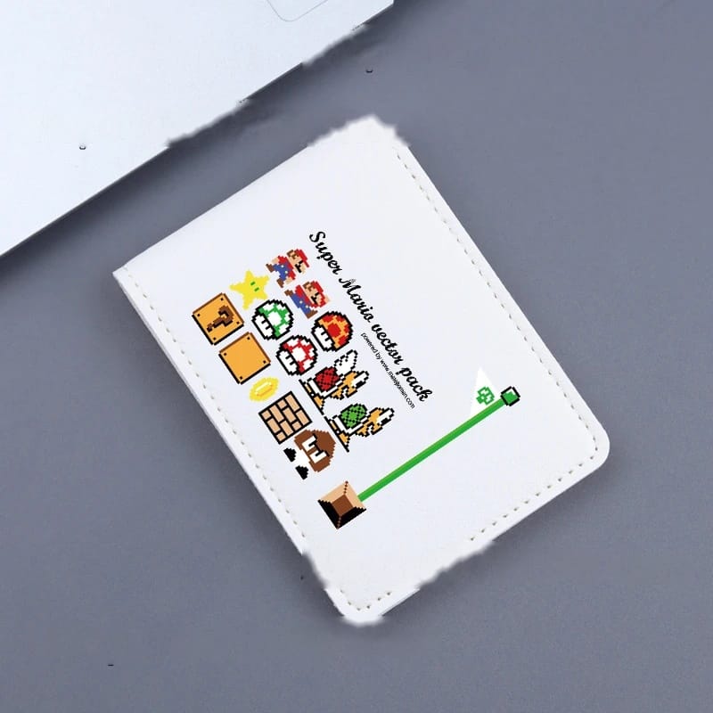 Porte-Cartes Mario - Pixel Art Rétro