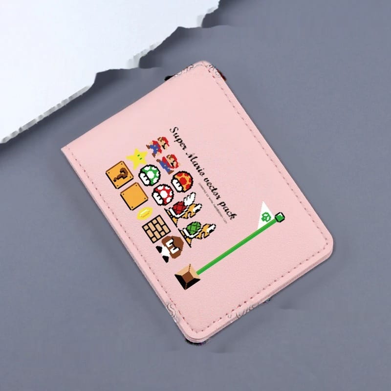 Porte-Cartes Mario - Pixel Art Rétro