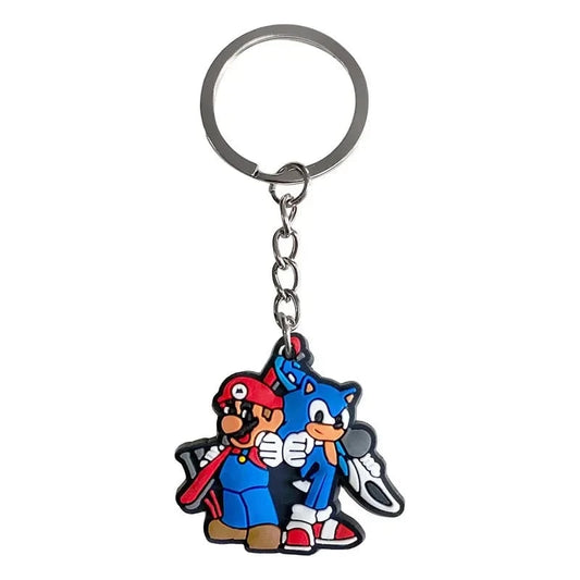 Porte-Clé Mario et Sonic