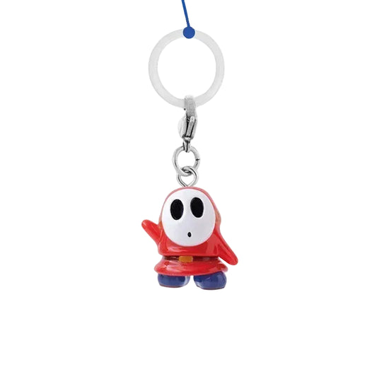 Porte-Clé Mario Gashapon - Maskass (Shy Guy)