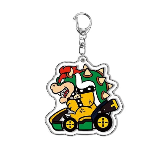 Porte-Clé Mario Kart - Bowser en Karting