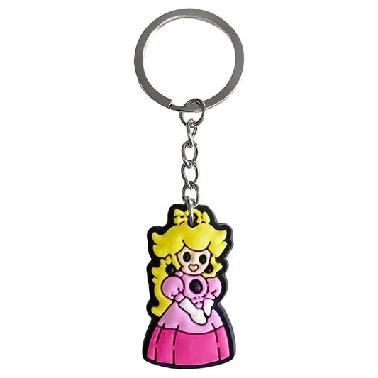 Porte-Clé Mario - Princesse Peach