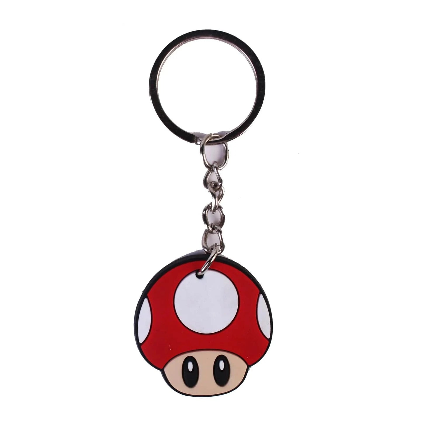 Porte-Clé Mario - Super Champignon Rouge à Pois Blancs