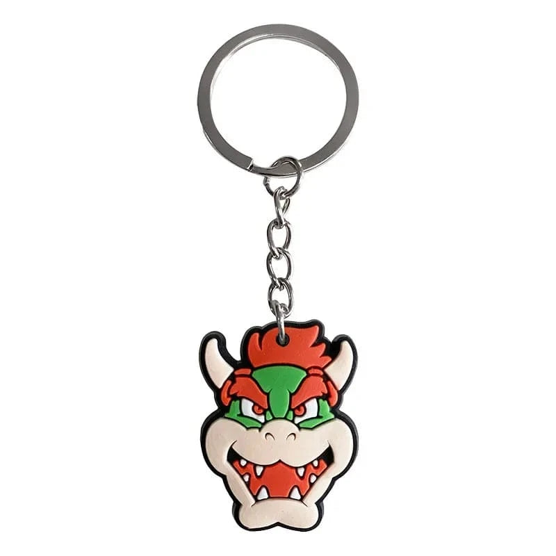 Porte-Clé Mario - Visage de Bowser