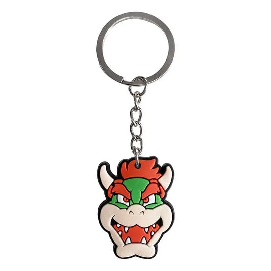 Porte-Clé Mario - Visage de Bowser