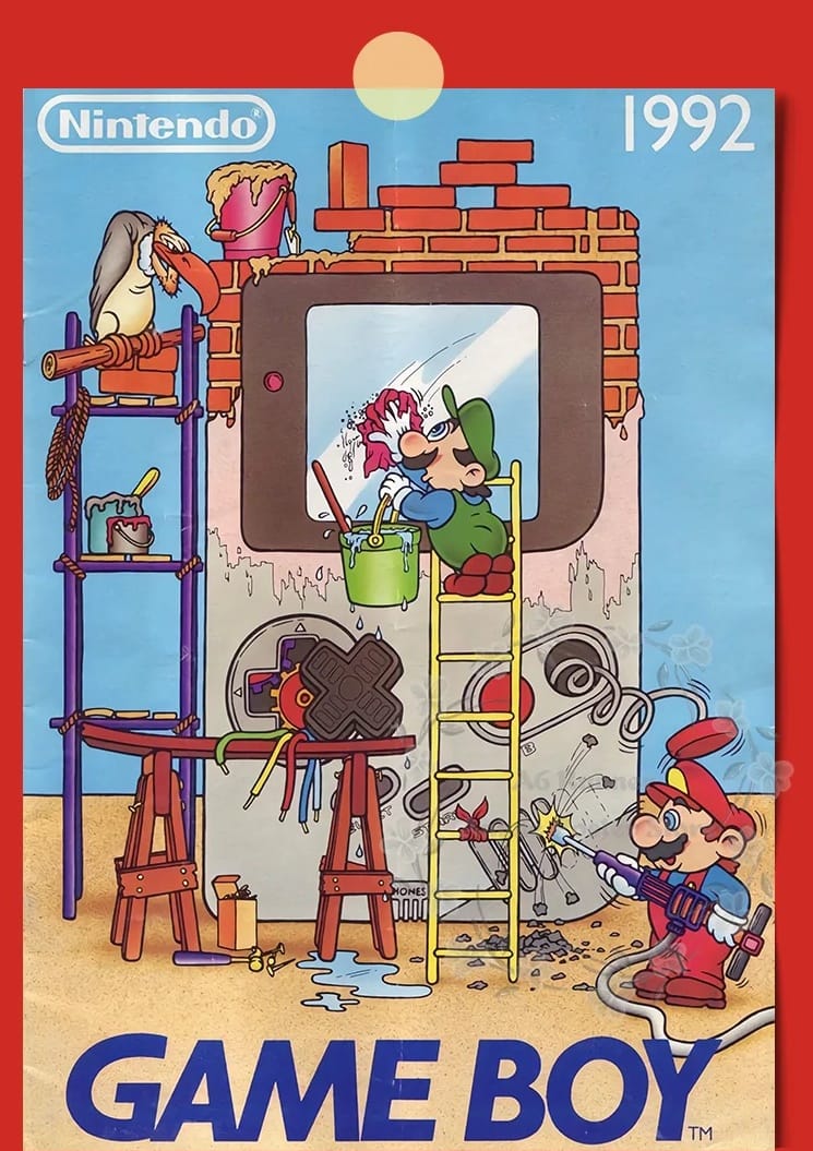Poster Mario - Game Boy 1992