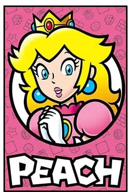 Poster Mario - Princesse Peach