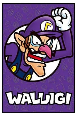 Poster Mario - Waluigi