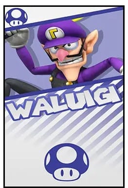 Poster Mario - Waluigi Carte de Collection