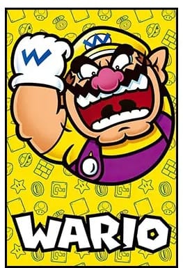 Poster Mario - Wario