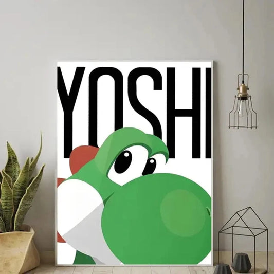 Poster Mario - Yoshi Vert