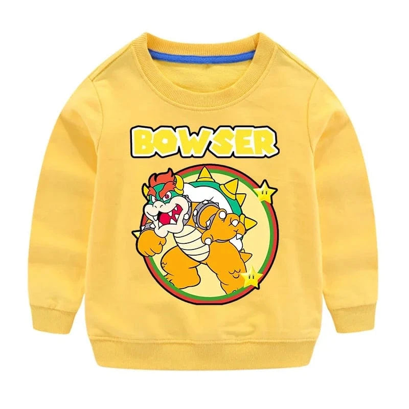 Mario Kids Sweater - Bowser