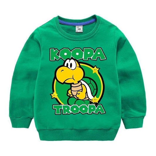 Children's Mario Sweater - Koopa Troopa