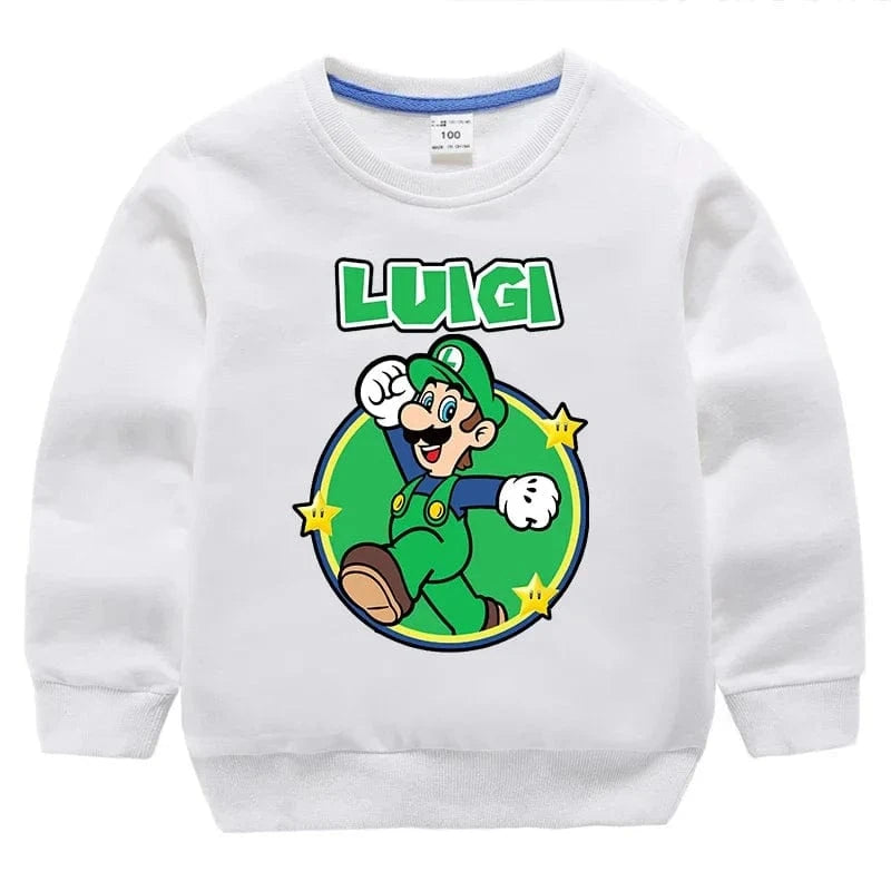 Children's Mario sweater - Luigi - 3 colors