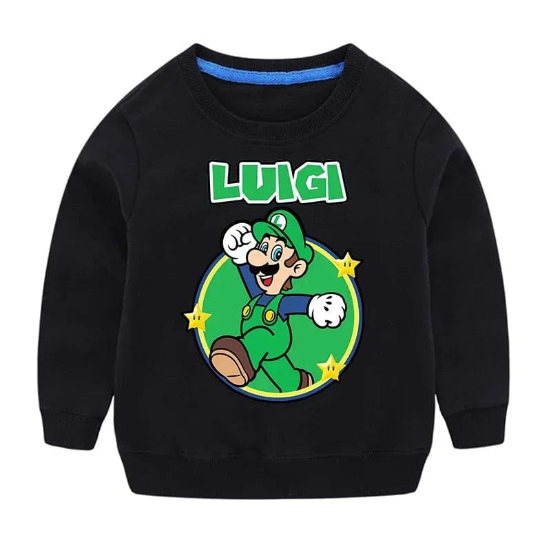 Children's Mario sweater - Luigi - 3 colors