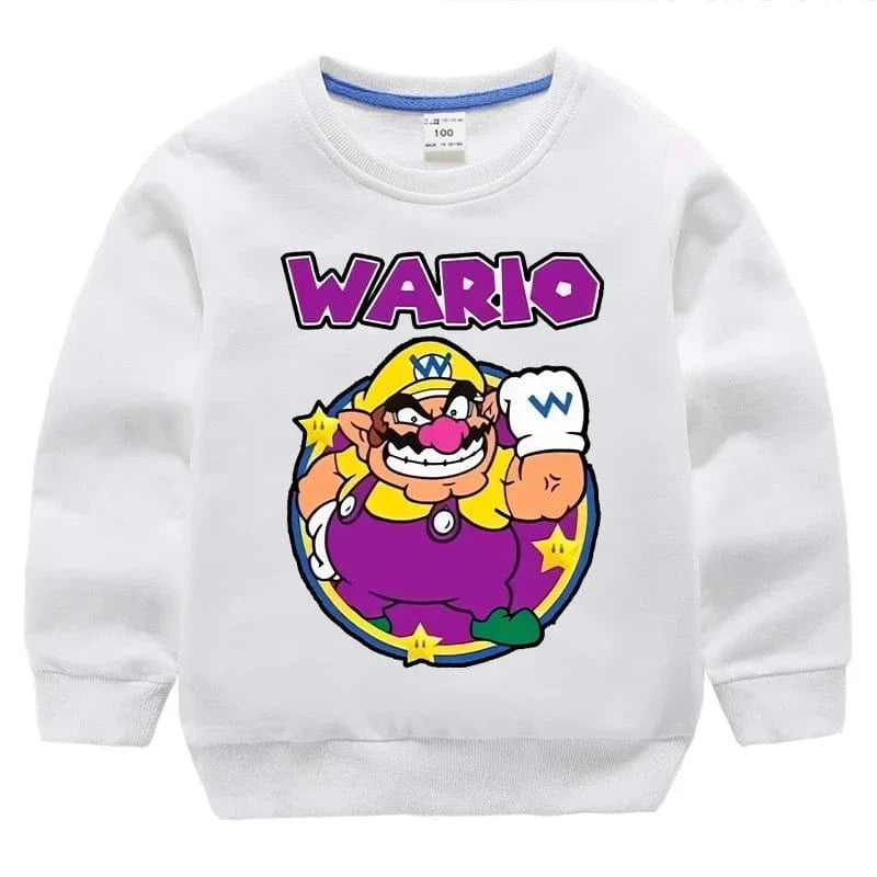 Mario Kids Sweater - Wario