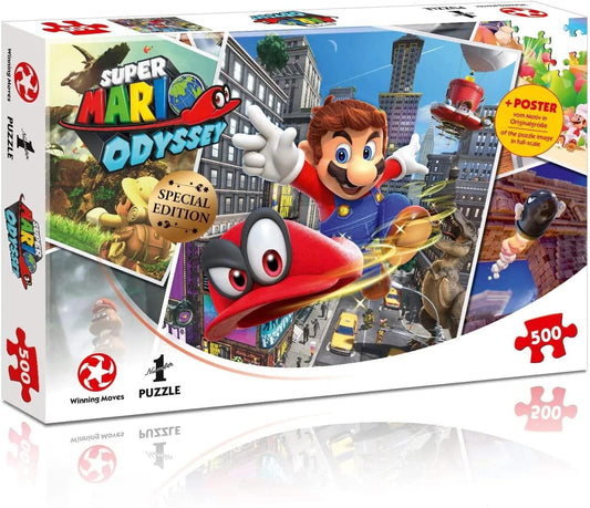 Puzzle Super Mario Odyssey - 500 Pièces