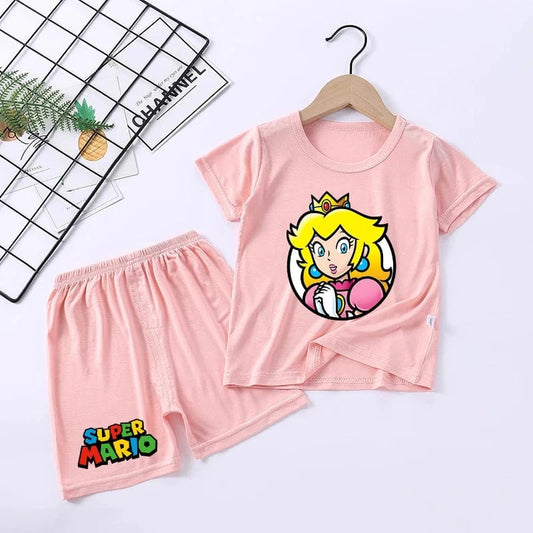 Pyjama Enfant Mario - Princesse Peach
