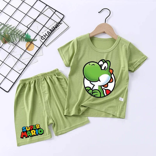 Mario - Yoshi Children's Pajamas