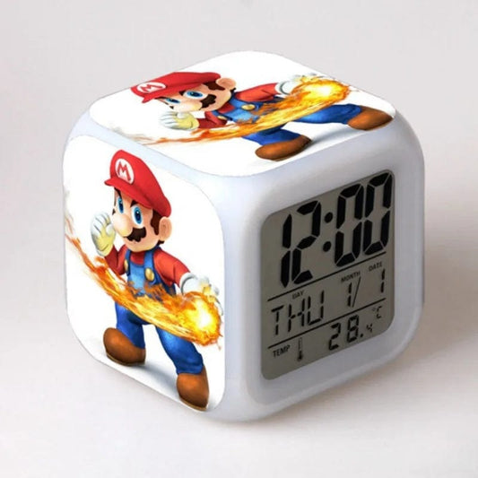 Réveil Mario avec Boule de Feu