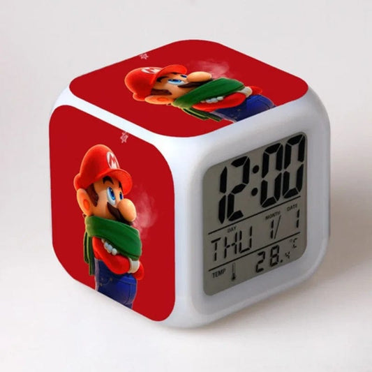 Réveil Mario en Echarpe