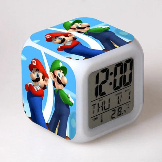 Réveil Mario et Luigi