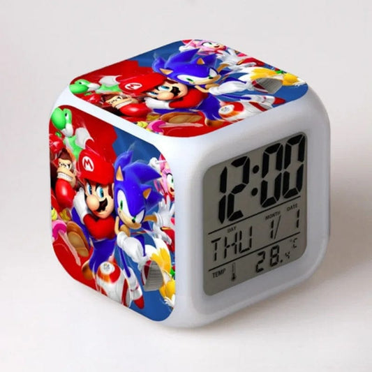 Réveil Mario vs Sonic