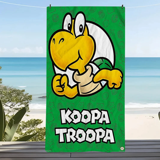 Mario Beach Towel - Koopa Troopa