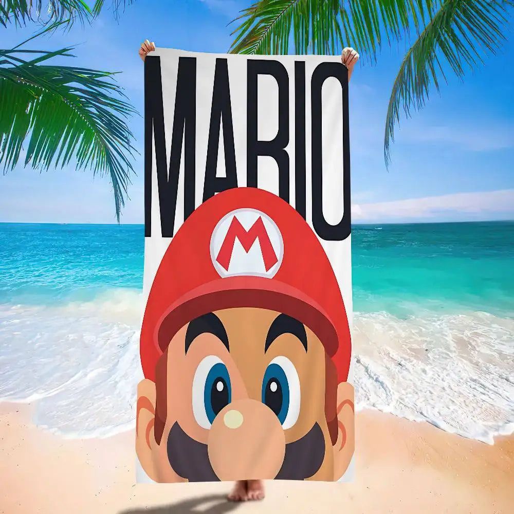 Serviette de Plage Mario - Le Visage de Mario