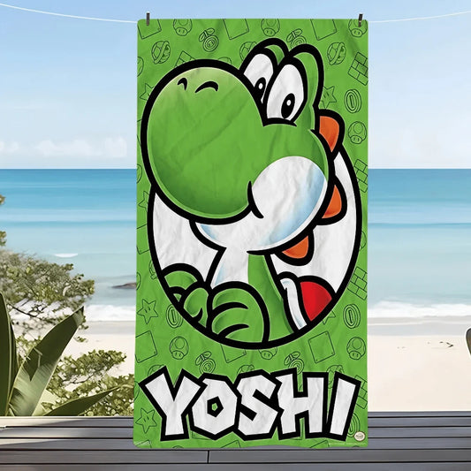 Mario - Yoshi Beach Towel