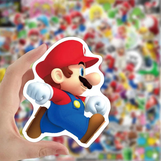 Set de 100 Autocollants Mario