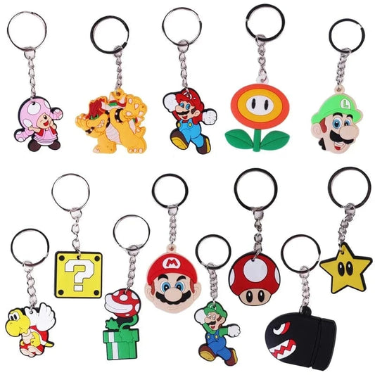 Set de 13 Porte-Clés Mario