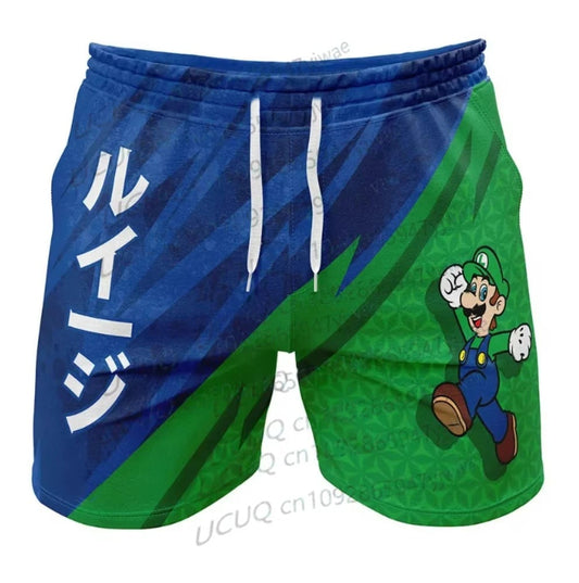 Short de Plage Mario - Luigi
