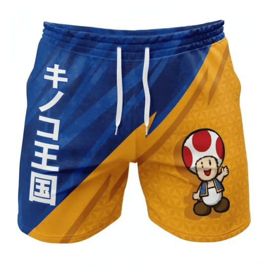 Short de Plage Mario - Toad