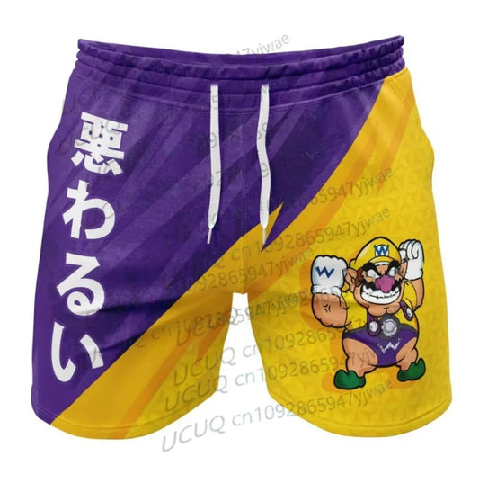Short de Plage Mario - Wario