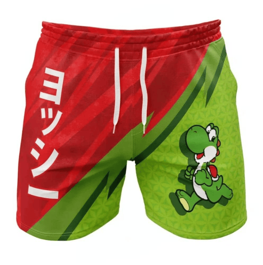 Short de Plage Mario - Yoshi