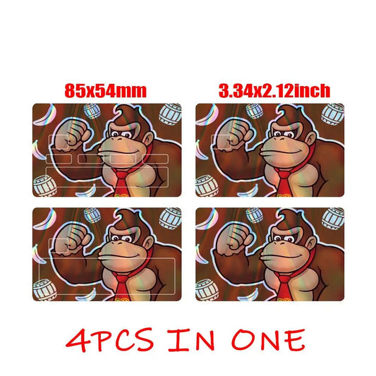 Sticker Carte Bancaire Mario - Donkey Kong
