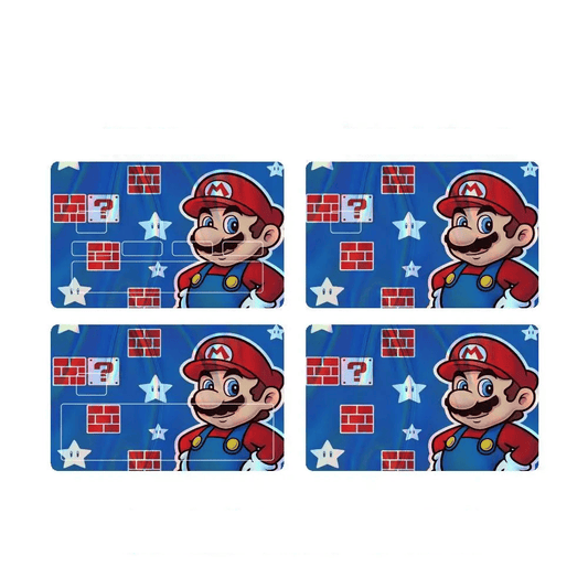 Sticker Carte Bancaire Mario - Mario