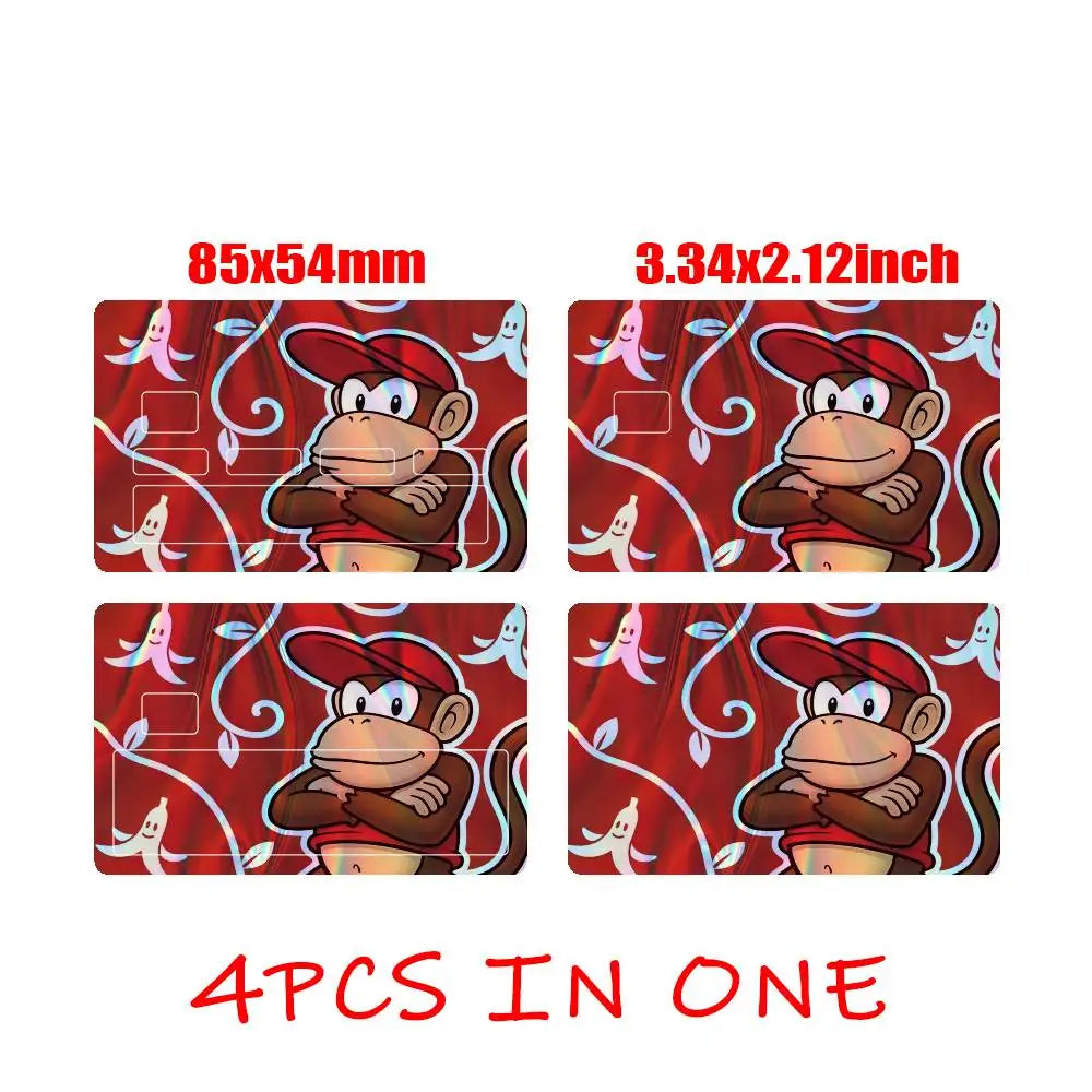 Sticker Carte Bancaire Mario - Mario Rouge